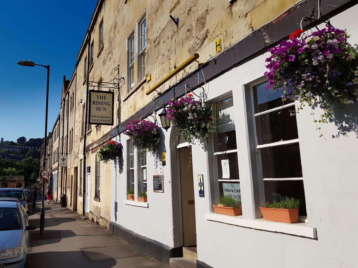 The Rising Sun Inn Bath Ngoại thất bức ảnh
